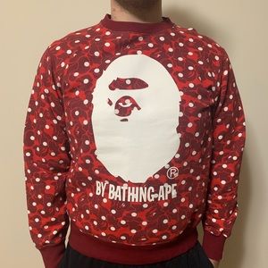 Bape abc dot camo crewneck